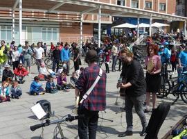 600 ruedas en la III Bicicletada Medioambiental de Gijón