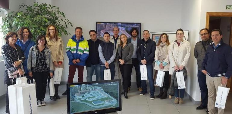 Alumnos del Master Internacional de Uniovi conocen la E.TA.P. de Cabornio