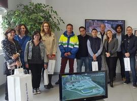 Alumnos del Master Internacional de Uniovi conocen la E.TA.P. de Cabornio