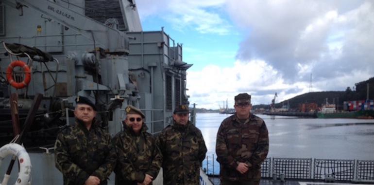 Ares, reservistas españoles, hará labores de apoyo en la escala del patrullero Serviola en Asturias