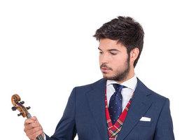 El violinista Paco Montalvo en la inauguración de los cursos de verano de la Fundación Princesa