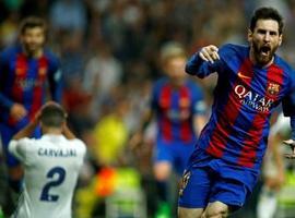 El Barça gana 3-2 al Real Madrid con doblete de Messi   