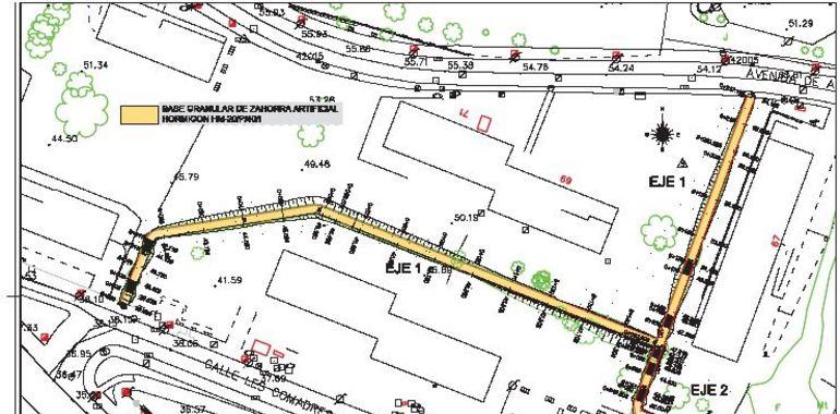 Avilés crea 3 rutas peatonales en Valgranda