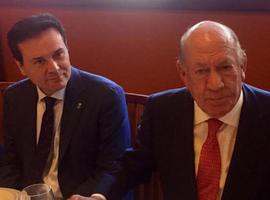 Encuentro entre el consejero de Empleo y el empresario asturmexicano Antonio Suárez