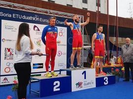 El asturiano Rubén Martínez, Campeón de Europa de Duatlón PTS5