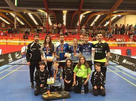 1 oro, 1 plata y 2 bronces para el bádminton Oviedo