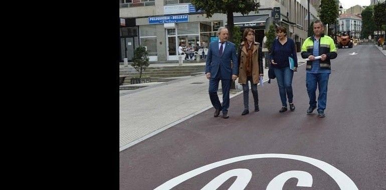 El nuevo asfaltado de La Lila más silencioso y barato de mantener
