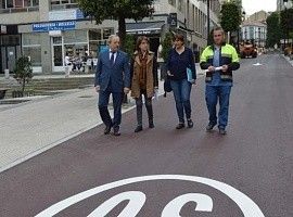 El nuevo asfaltado de La Lila más silencioso y barato de mantener