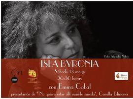 Emma Cabal en el Café Lord Byron en Avilés el sábado 13 de mayo