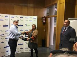 Oscar Estors y Rafael Villalobos ganadores del Reto En bici a Unioviedo