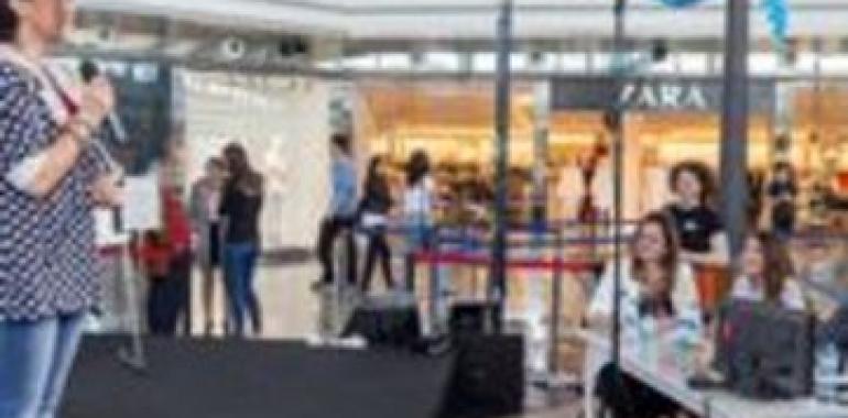 Arrancan los cambios de imagen en directo de Intu Asturias