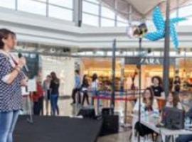Arrancan los cambios de imagen en directo de Intu Asturias