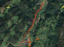 Cortes de tráfico por reparación del puente sobre el Narcea en Cornellana 