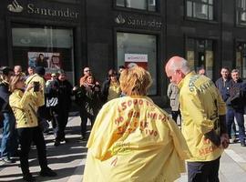 Carteros en defensa de Correos, el sábado en Oviedo