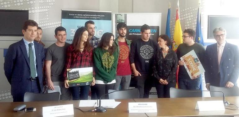 Asturianos del Carné Joven 2017 tienen premio a l.a creatividad