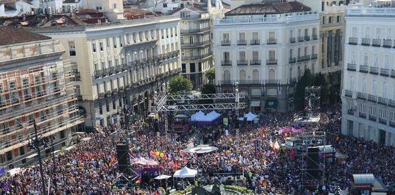 Podemos pide apoyo desde Sol a la moción de censura 