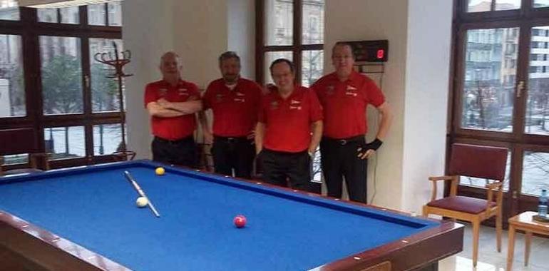 Gijón: Campeones de liga billar a tres bandas