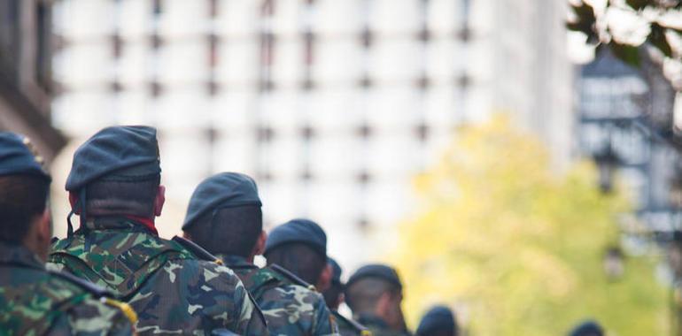 Día de puertas abiertas del Regimiento Príncipe nº3 en el Cabo Noval