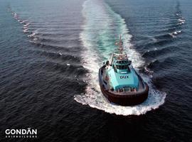 Astilleros Gondan finaliza el primer remolcador de propulsión dual construido en Europa