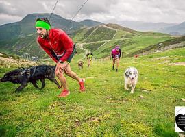 El Trofeo Valgrande-Pajares "Les Montañes Canicross" vence al clima