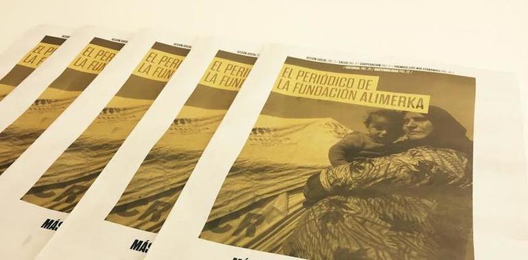 Marcado carácter solidario del tercer periódico Fundación Alimerka