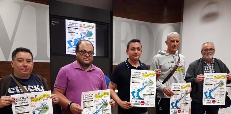 Duatlón Popular y Carrera por la Diversidad en el Bulevar de Santuyano