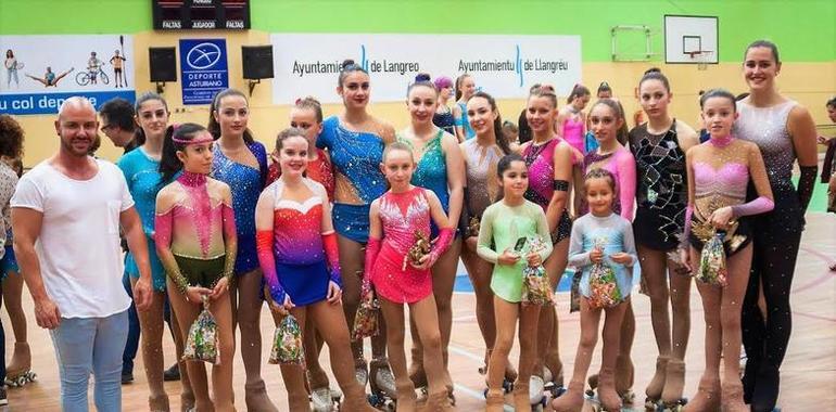 Once podios para el Ovetus en el campeonato de Asturias