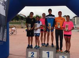 Victorias de Nerea García Busto y Pablo Ortega Guardado en Triatlón