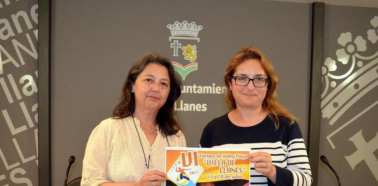 La playa de El Sablón acoge la sexta edición del Torneo Voley Playa Villa de Llanes