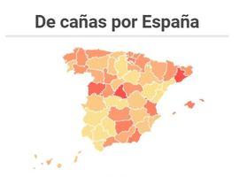 La caña en Oviedo ligeramente más cara que la media española