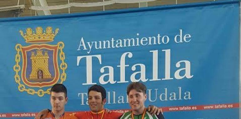  Jaime Vega y David Álvarez pedalean Asturias al Europa de Ciclismo en Pista