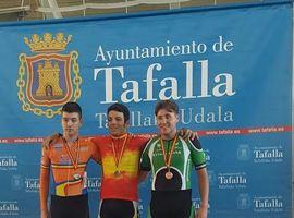  Jaime Vega y David Álvarez pedalean Asturias al Europa de Ciclismo en Pista