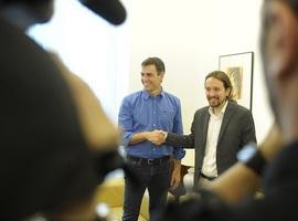 El rescate a los jóvenes pilota el encuentro entre Sánchez e Iglesias