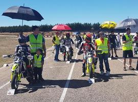 Adrián Fernández Murias sigue tercero en el CyL Supermotard