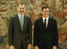 Pedro Sánchez traslada al Jefe del Estado "un proyecto de renovación nacional"