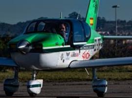 Vuelven los bautismos aéreos del aeródromo de La Morgal