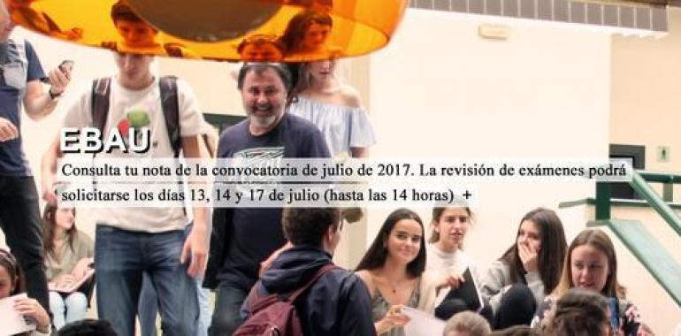 El 81% de los estudiantes supera la EBAU de julio