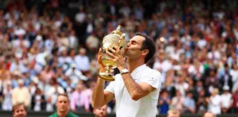 Federer agranda su leyenda ganando su octavo Wimbledon 