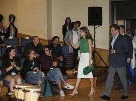 La reina Letizia preside la apertura de los cursos de Verano de la Escuela de Música de la Fundación Princesa