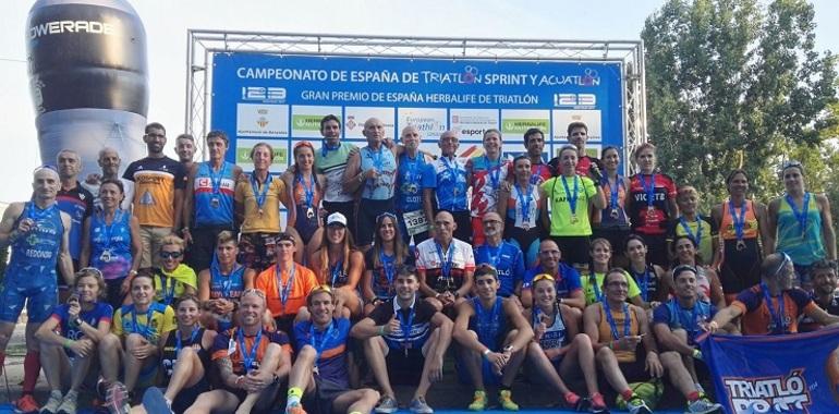 Triatlón Sprint y Acuatlón: Asturian@s en Banyoles 