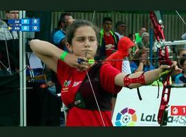 La grupista Alba Reigoso Díaz es plata en el Campeonato de España de Tiro Con Arco