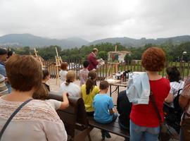 Las Masters Class de pintura al aire libre arrancan en Grado con el pintor Favila