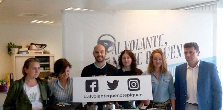 Al volante que no te piquen busca sensibilizar a los jóvenes asturianos