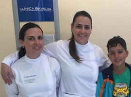 Revisión de la vista a los niños saharauis que pasan el verano con familias asturianas