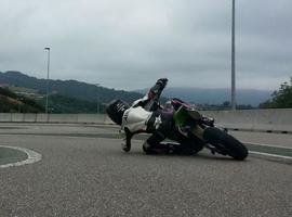 Quinta carrera del SuperMotard 85cc para adri#77