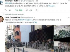 El golpe de Estado en Venezuela toma la Fiscalía General