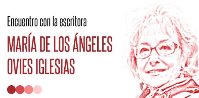 Encuentro con la escritora Maria Angeles Ovies en Avilés