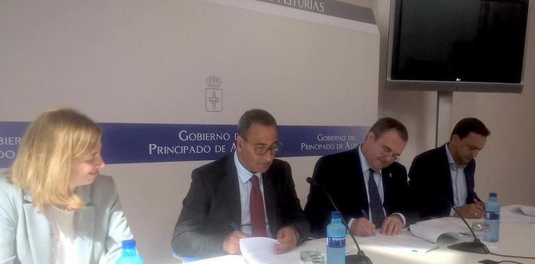 Convenio con Hidrocantábrico para abastecimiento eléctrico del parque empresarial de Lloreda