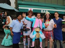Y Luanco se vistió de carnaval
