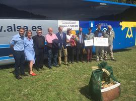 El Plan de Transporte a Lagos de Covadonga recibe al viajero millón y medio